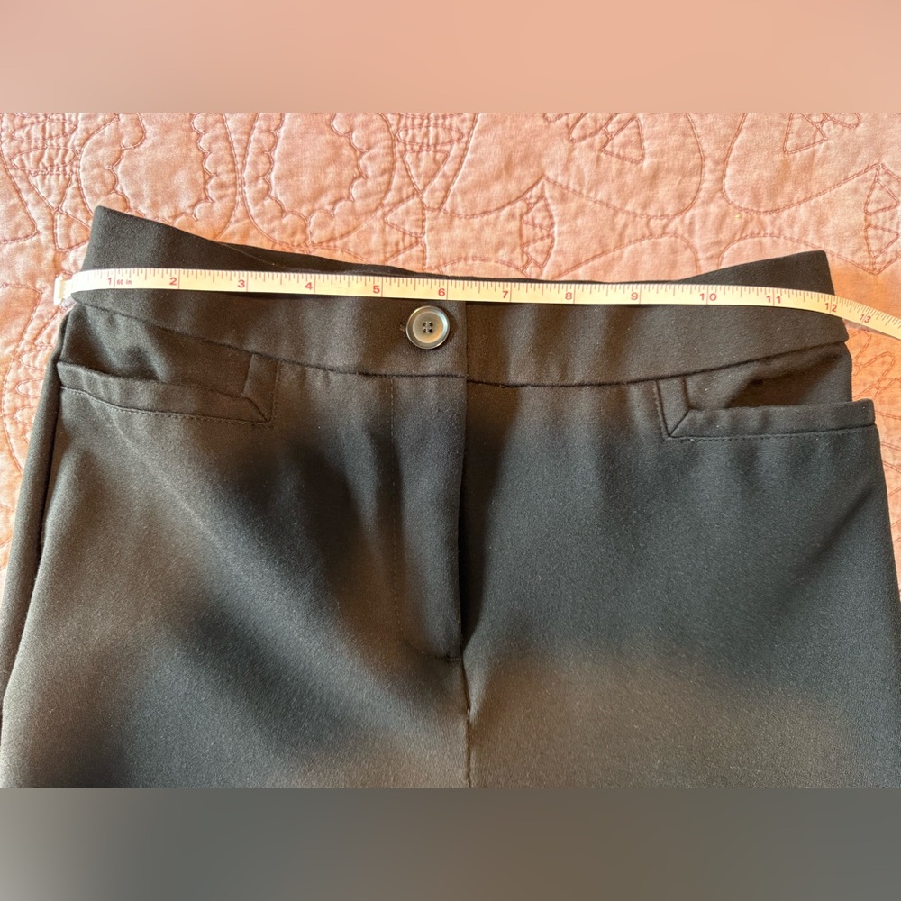 Susan Graver Tailored ponte Black Women's Pants - Picture 5 of 11